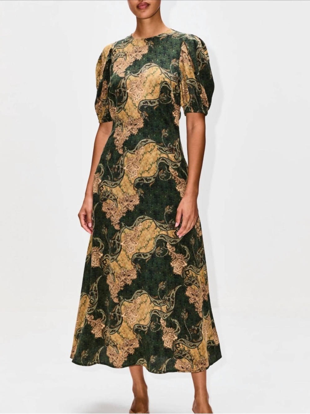 Ulla Johnson Calais Paisley Midi Dress